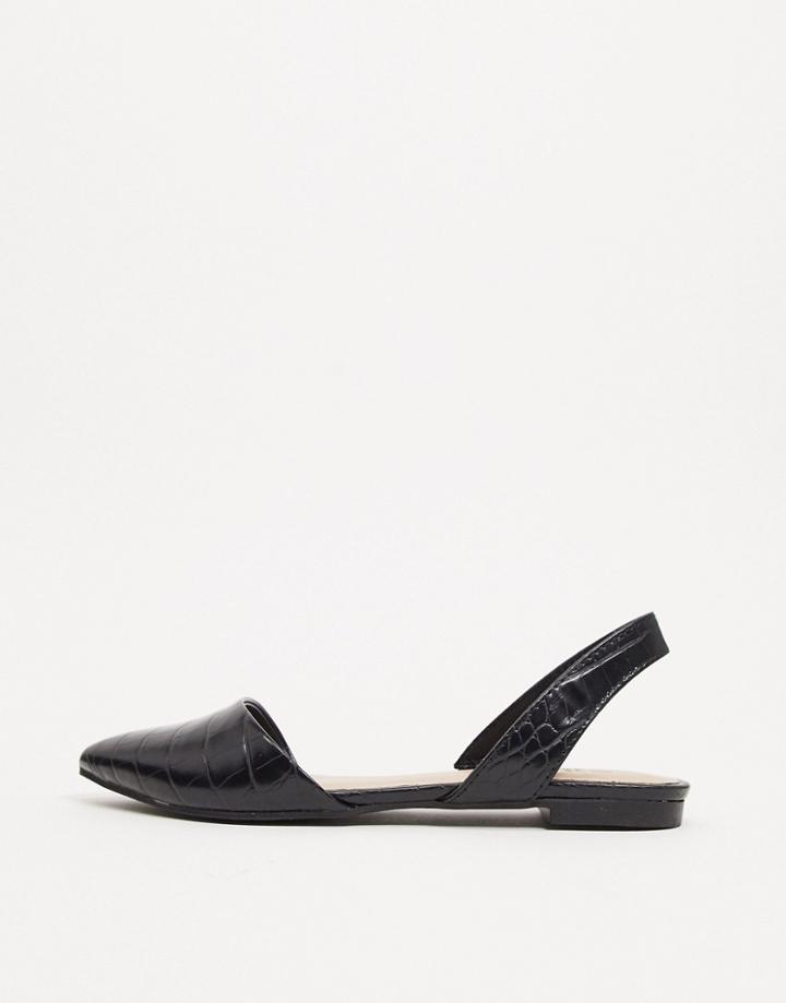 Call It Spring By Aldo Pippen Vegan Slingback Shoes In Black