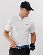 Adidas Golf Ultimate 365 Polo Shirt In White
