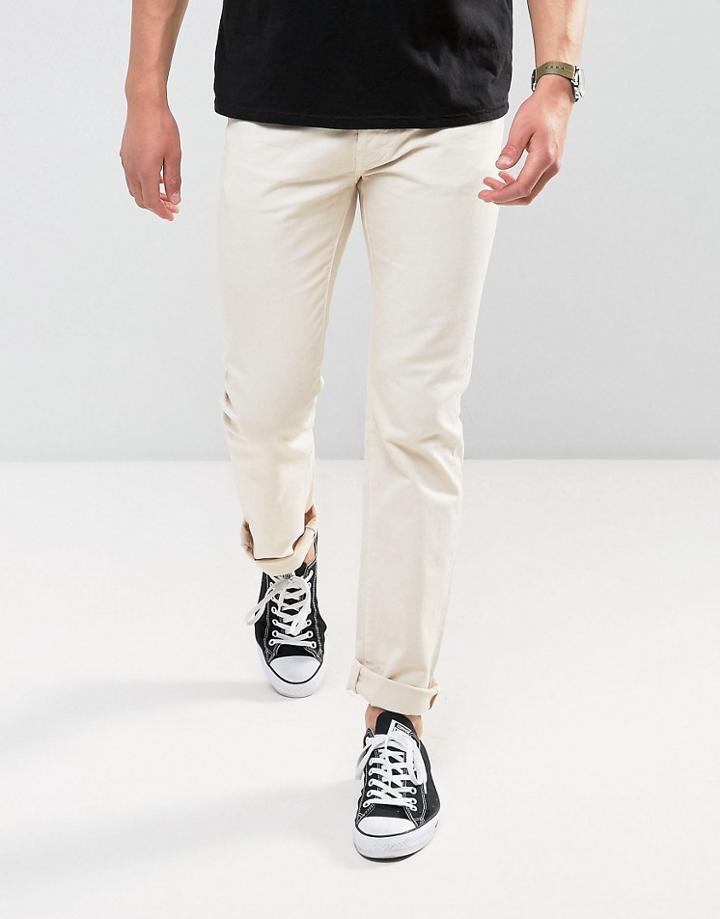 Pretty Green Stone Jeans - Stone