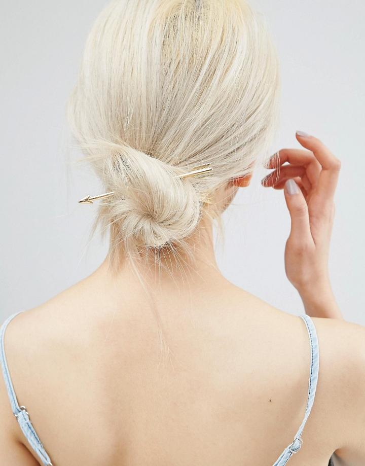 Asos Arrow Hair Pin - Gold