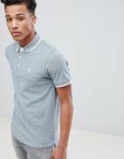 Jack & Jones Premium Polo Shirt With Tipping - Green