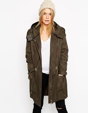 Asos Festival Parka - Khaki