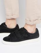 Puma Basket Velcro Soft Premium Sneakers In Black 36318501 - Black