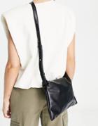 French Connection Slouchy Crossbody Bag In Black