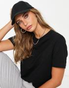 Whistles Emily Short Sleeve T-shirt In Black