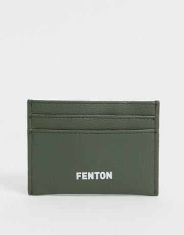 Fenton Pu Card Holder-green