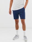 Only & Sons Smart Jersey Short In Navy - Navy