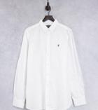 French Connection Tall Essentials Oxford Shirt In White