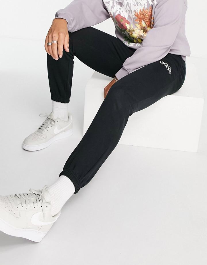 Jack & Jones Originals Org Sweatpants In Black