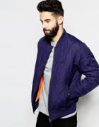 Addict Mpc Bomber Jacket - Navy
