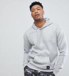 Sixth June Hoodie With Dropped Shoulder In Gray Marl Exclusive To Asos - Black