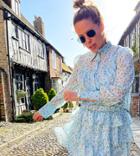 Labelrail X Collyer Twins Relaxed Shirt In Ditsy Floral Set-blues