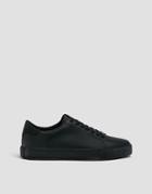 Pull & Bear Sneaker In Black