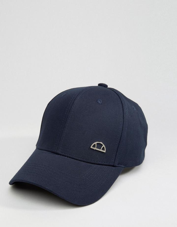 Ellesse Baseball Cap Badge - Navy