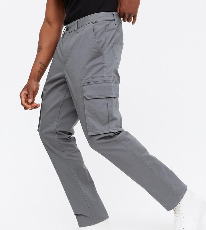 New Look Slim Fit Cargos In Green