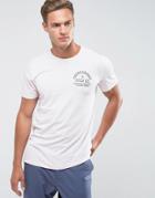 Abercrombie & Fitch Slim Fit T-shirt Print Front And Back Logo In Pink - Pink