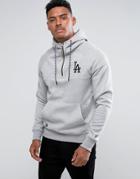 New Era Tech Series L.a. Dodgers Hoodie - Gray