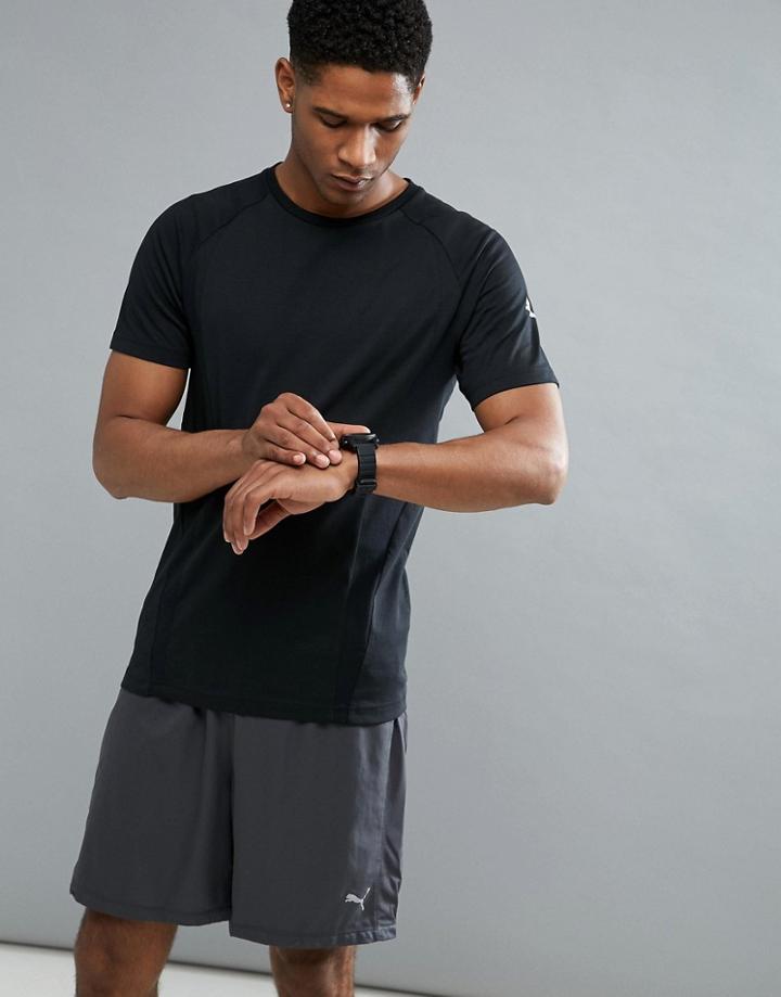 Puma Running Evostripe T-shirt In Black 59261301 - Black