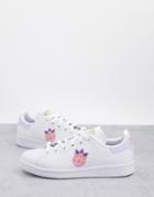 Adidas Originals Stan Smith Sneakers In White With Logo Detail