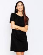 Pussycat London Dress With Bow Detail - Black