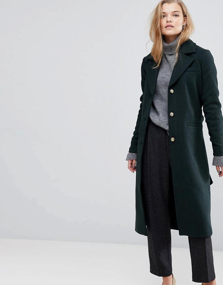 Y.a.s Tailored Coat - Green