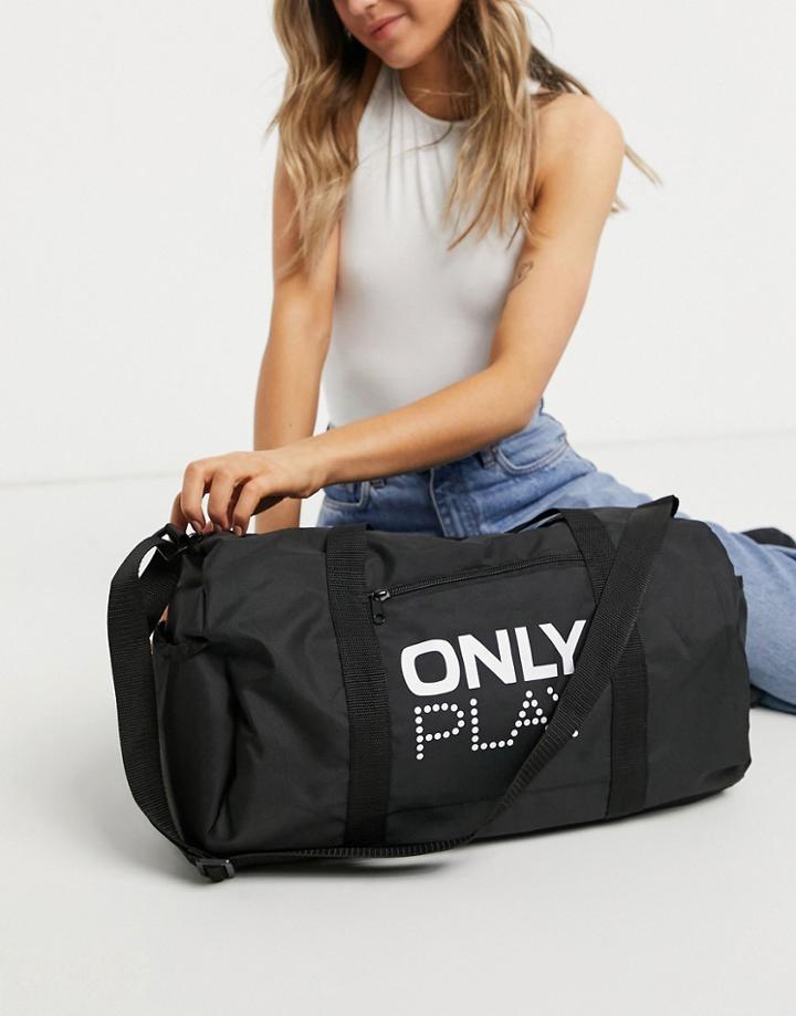 Only Play Sports Bag With Logo In Black