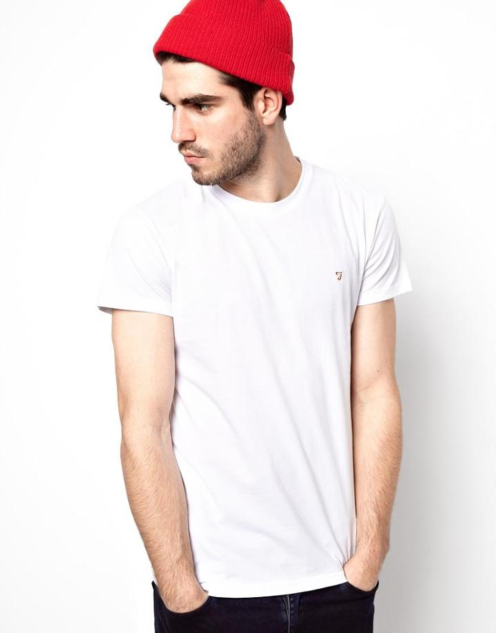 Farah Vintage T-shirt With F Logo Exclusive