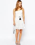 Sister Jane Parlay Skirt In Lace - White