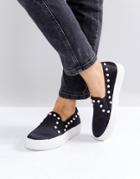 Steve Madden Glacier Pearl Sneakers - Black