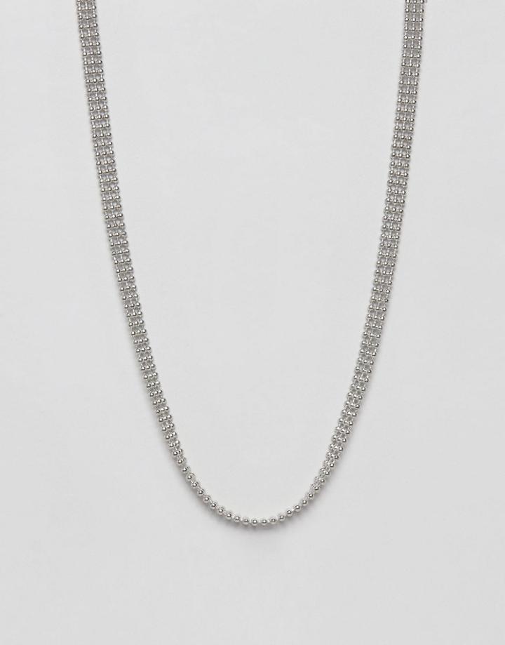 Designb Simple Necklace - Silver