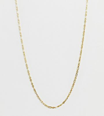 Galleria Armadoro Gold Plated Links Chain Necklace - Gold