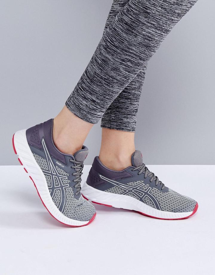 Asics Running Fuze X Lyte 2 Sneakers In Gray - Green