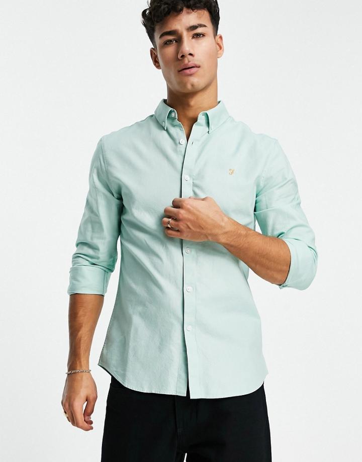 Farah Long Sleeve Shirt In Green