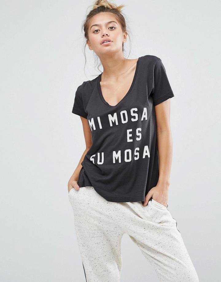 Sol Angeles Mimosa Tee - Brown