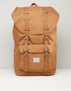 Herschel Supply Co Little America Quilted Backpack 25l - Brown