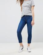 Lee Scarlett Mid Rise Slim Cropped Jeans - Blue