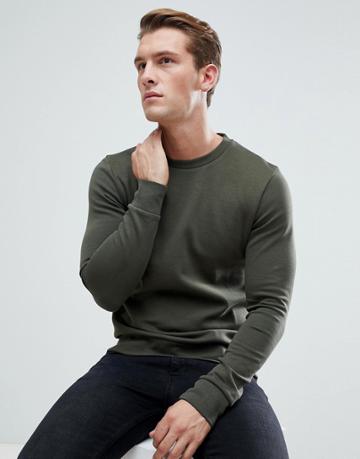 Jack & Jones Premium Sweat - Green