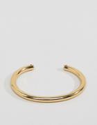 Pilgrim Gold Plated Structured Bar Bracelet - Gold