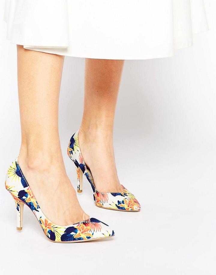 Ravel Floral Pumps - Multi