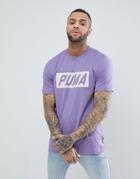 Puma Logo T-shirt - Purple