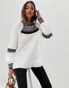 Free People Snow Day Knit Sweater