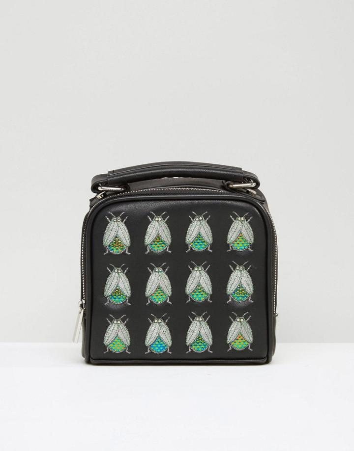 Skinnydip Holey Bug Detail Bag - Black