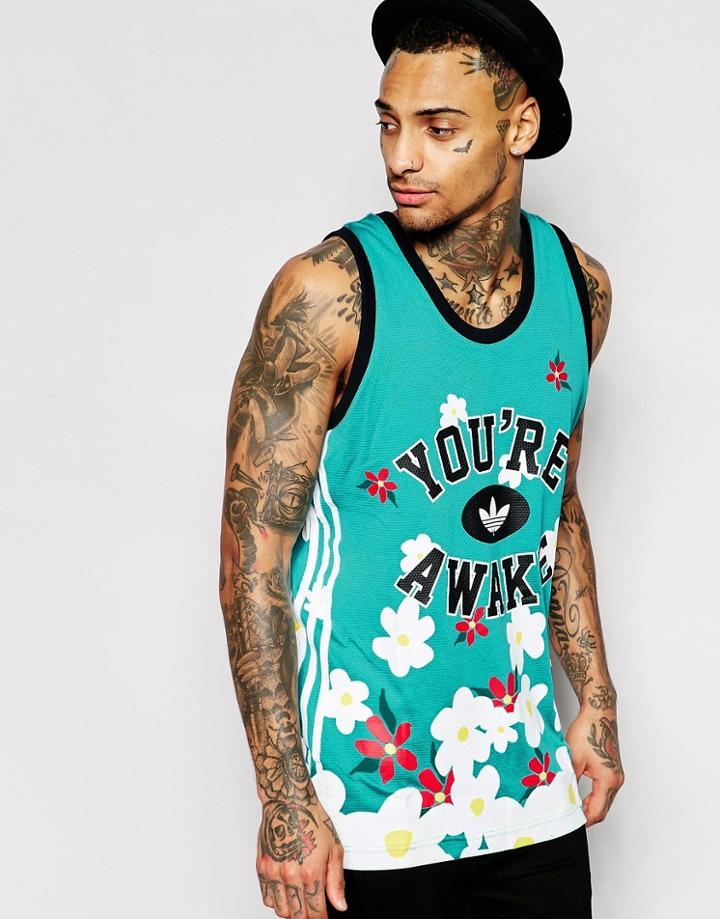 Adidas Originals X Pharrell Daisy Tank Ao2988 - Green