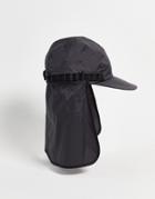 The North Face Flyweight Sunshield 5 Panel Cap In Black