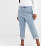 Liquor N Poker Plus Belt Detail Jeans-blue