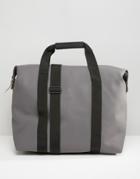 Rains Zip Bag In Grey - Gray