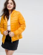 New Look Lightweight Padded Jacket - Yellow