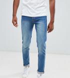 Loyalty And Faith Tall Beattie Skinny Fit Jean In Dark Wash - Blue
