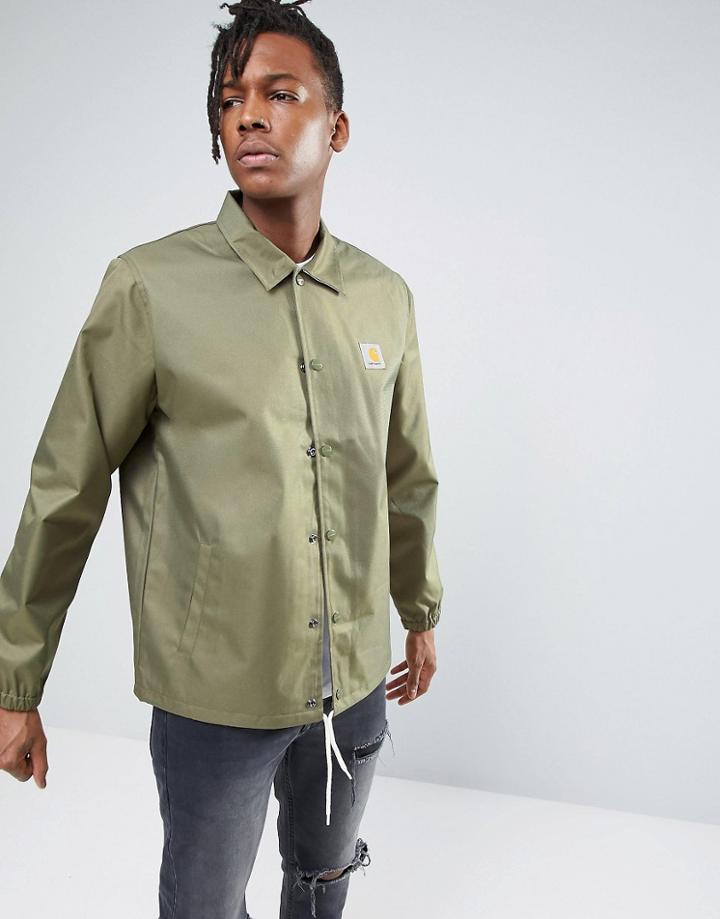 Carhartt Wip Watch Coach Jacket - Green