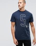 Playground Giant S T-shirt - Navy